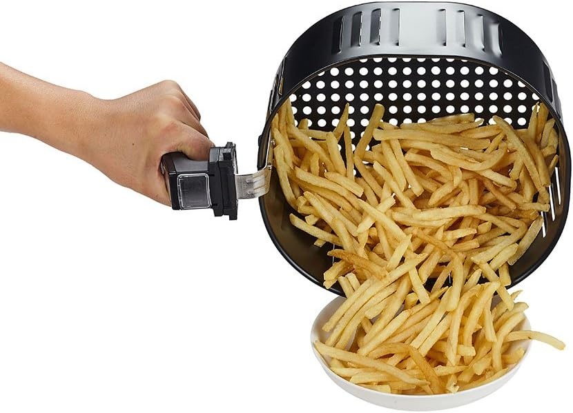 GoWISE USA 5.8-Quarts 8-in-1 Air Fryer XL with 1-Pack Parchment Paper (White)