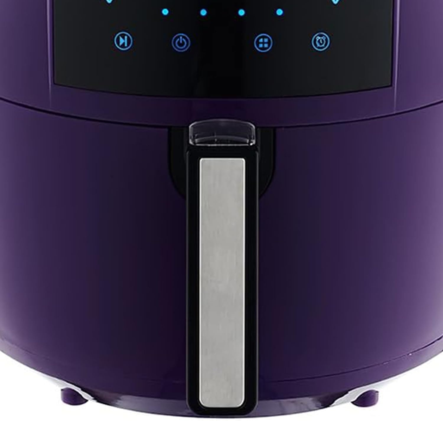 GoWISE USA GWAC22003 5.8-Quart Air Fryer with Accessories, 6 Pcs, and 8 Cooking Presets + 100 Recipes (Black), Qt(Plum + Accessories)