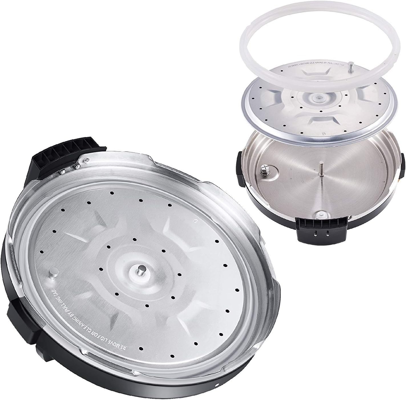 GoWISE USA GW22712 12-in-1 Multi-Use Electric Pressure Cooker with Stainless Steel Pot Measuring Cup, Spoon, Steam Rack and Basket, 8-Qt(Copper)