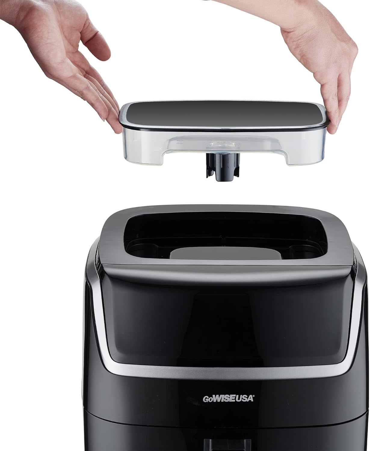GoWISE USA 7-Quart Steam Air Fryer – with Touchscreen Display with 8 cooking presets + 100 Recipes
