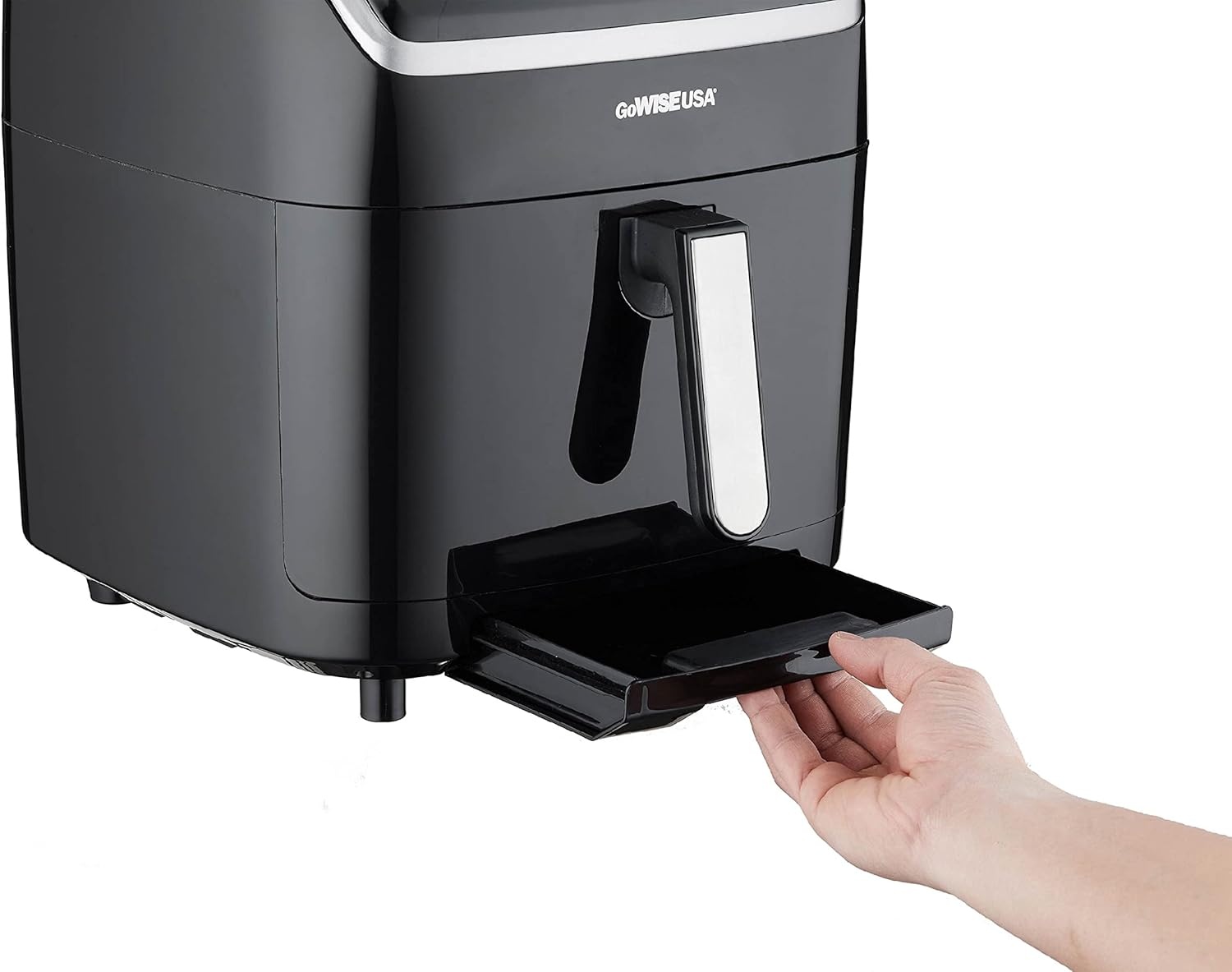 GoWISE USA 7-Quart Steam Air Fryer – with Touchscreen Display with 8 cooking presets + 100 Recipes